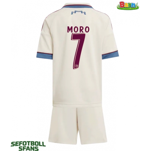 Ajax Raul Moro #7 Tredjeställ Barn 2025-26 Kortärmad (+ Korta byxor)